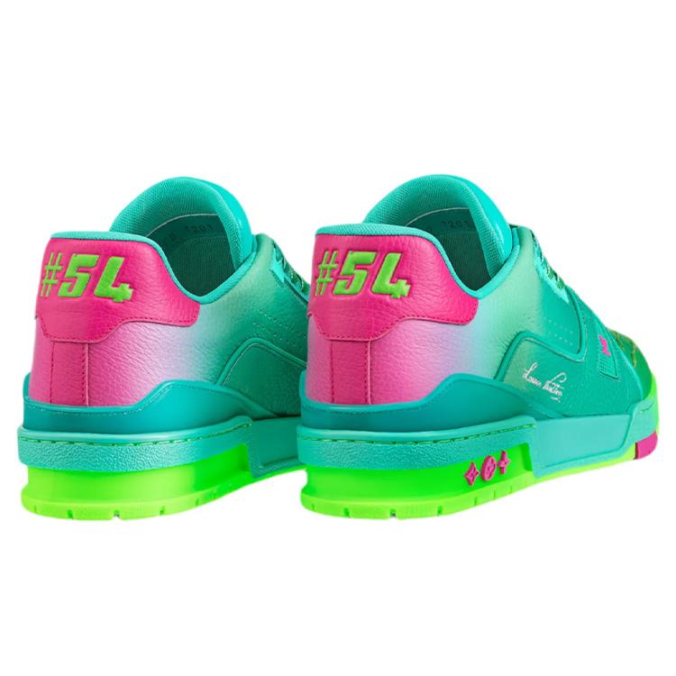 Louis Vuitton Trainer Sneakers 'Teal Green' 1A9TRQ