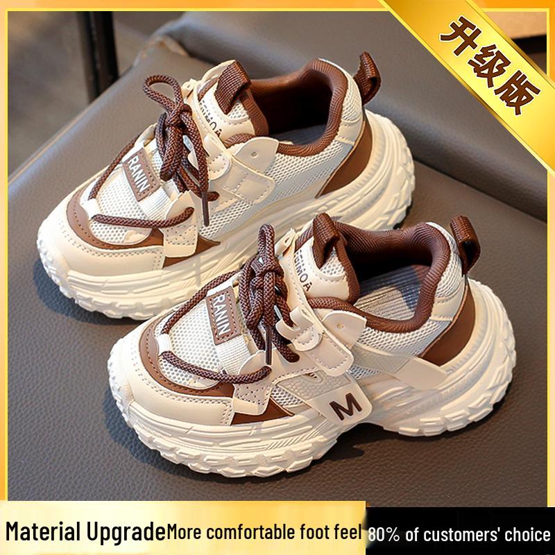 

Girls Lightweight Winter 2024 Sports Shoes with Soft Sole for Big Kids Size 37