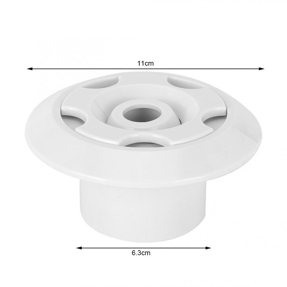 Massage Nozzle 360-Degree Rotatable Adjustment Heat-Resistant ABS Material Water Outlet Pool Jet Nozzle