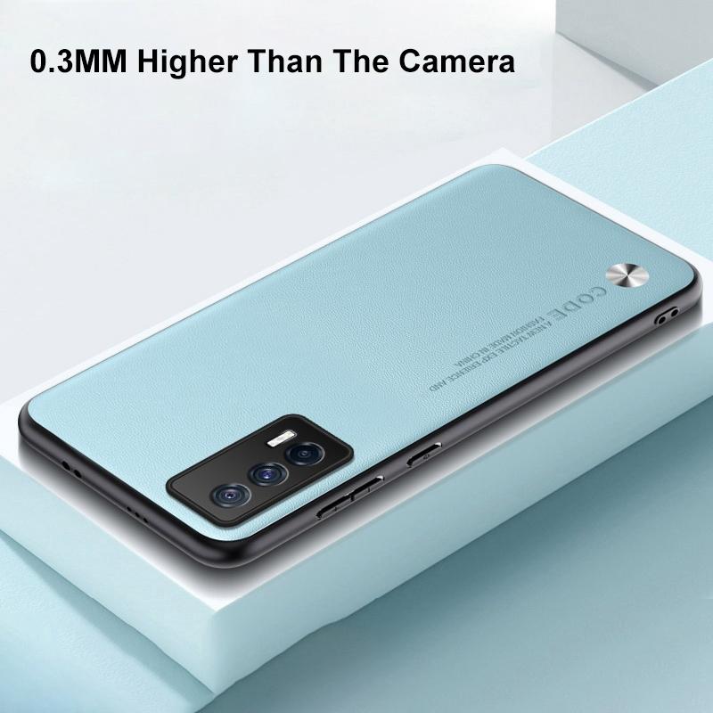 Luxury PU Leather Case For Vivo iQOO Neo 5 Back Cover Matte Silicone Shockproof Full Protection Phone Case For Vivo iQOO Neo5