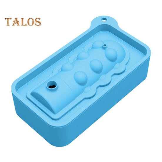 

Форма для кубиков льда, силиконовый поднос для охлаждения льда, коктейли с виски, легко заполняемый и высвобождаемый ледогенератор, забавная тарелка для льда для создания атмосферы вечеринки синий