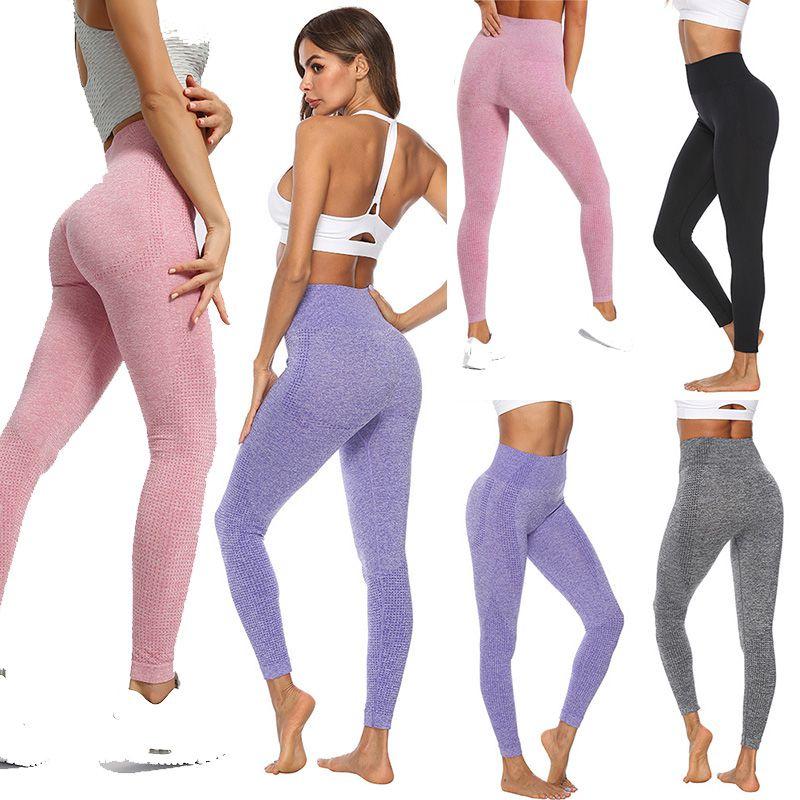 High Waist Seamless Leggings With Elastic Comfort For Ultimate Fitness And Style**