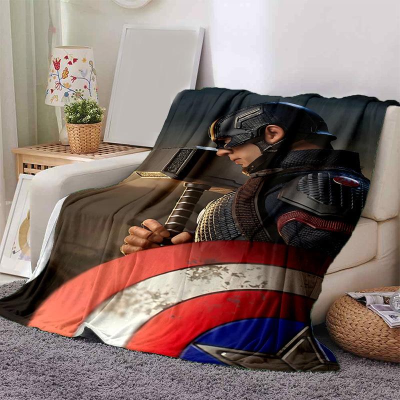 1pc Spiderman Shadows Marvel Soft Throw Blanket Flannel All Season Light Weight Living Room/Bedroom Warm Blanket. M731040