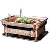 NORTON Stainless Steel Rectangular Charcoal Fish Roaster Set