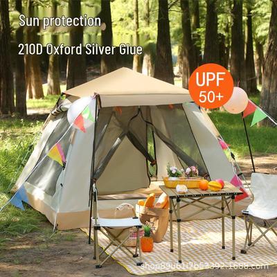 Outdoor Quick-Setup Rainproof Portable Camping Tent