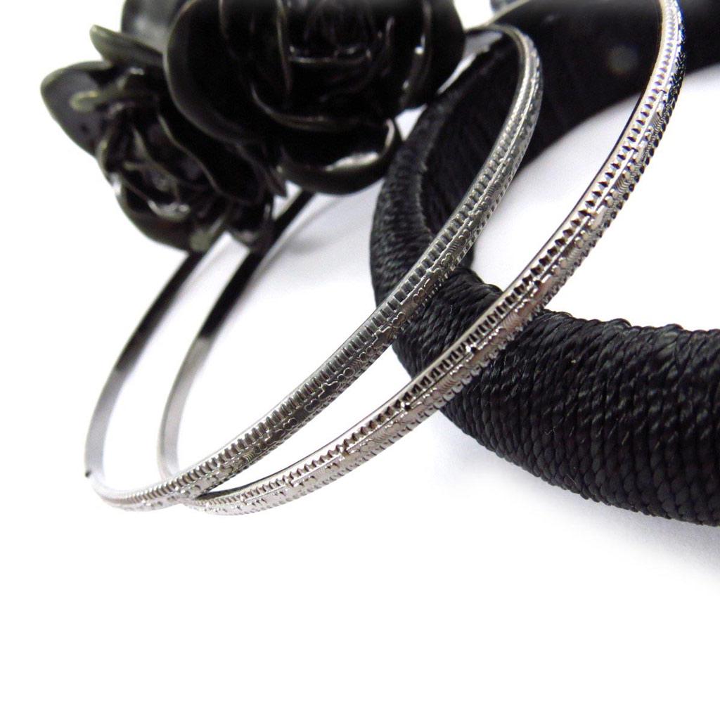 Les Trésors De Lily [J6855] - Bracelet créateur 'Sappho' noir