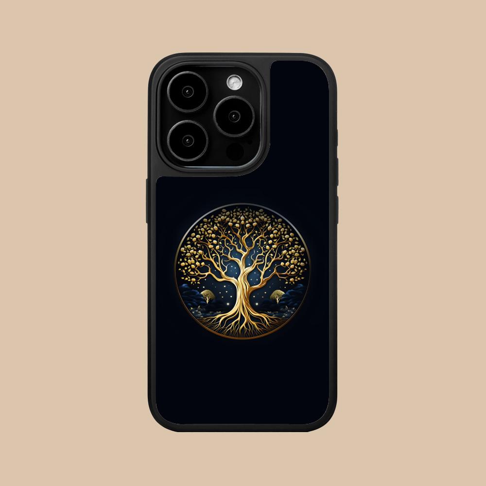 Husă telefon mobil Copacul Vieții Lumii pentru iPhone 17 16 15 14 13 12 11 Air Pro Max Plus Suprafață Mată Husă Colorată Husă Telefoane Mobile