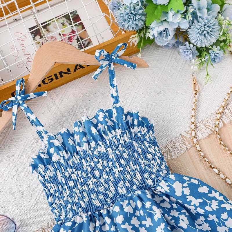 Rochie cu bretele pentru fete Vara 2025 Rochii tort pentru fete