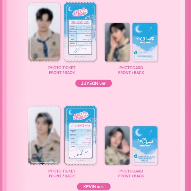 The Boyz 11 Photo Ticket Set