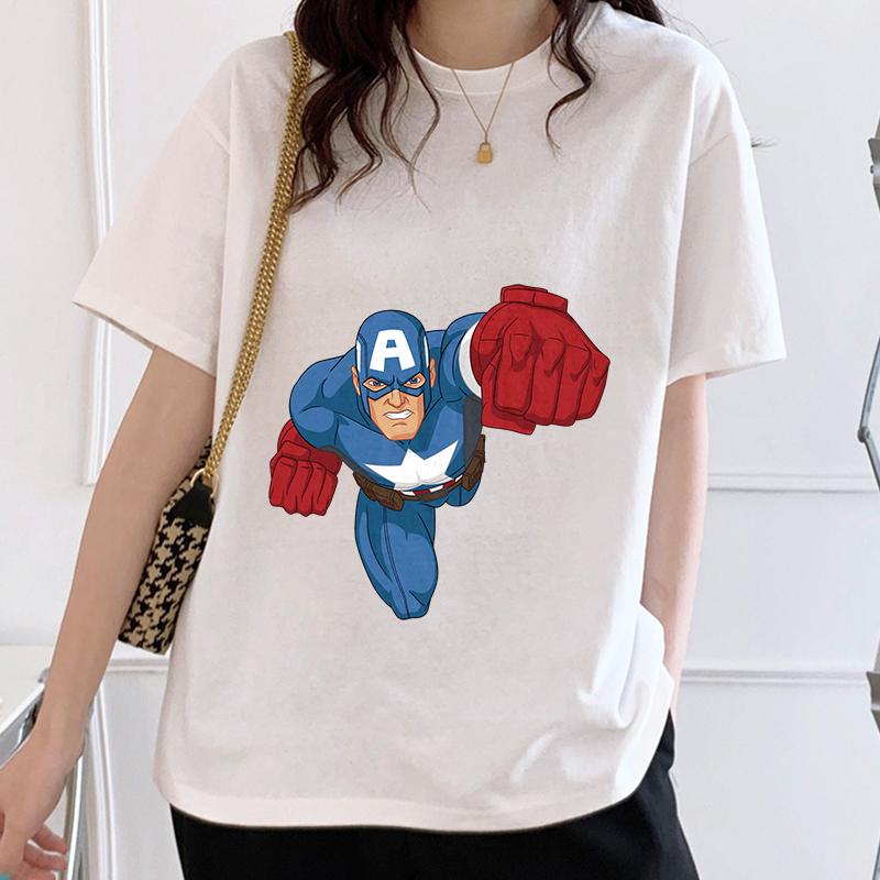 Estética flecha verde mujer frau camisetas modernas coreana ropa coreana  100% algodón blanca nieve tops mujeres gracias Bluzka Damska comprar a buen  precio — entrega gratuita, reseñas reales con fotos — Joom