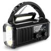 Hand-Crank Solar Radio with Reading Light - Portable Disaster Preparedness Emergency Tool