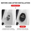 AABHL1 4Pcs Silicone Anti-collision Car Door Lock Protection Cover For Chevrolet Colorado Cruze Captiva Malibu Trax Aveo Camaro