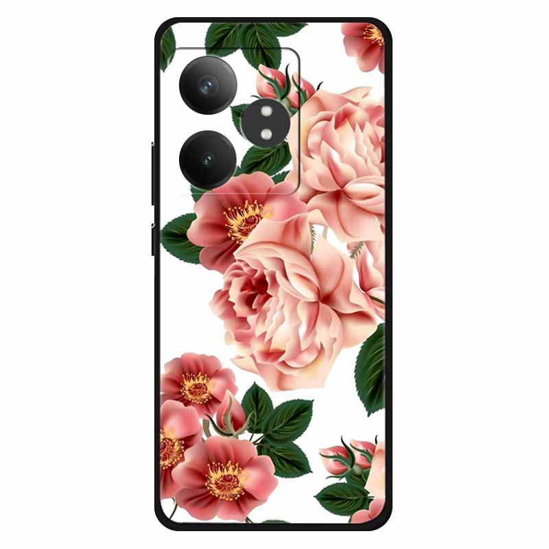 Funda For Realme GT 6T / GT 6 Cases Silicone Planet Painted TPU Soft Phone Back Cover For RMX3853 Protective Coque RMX3851  GT 6