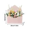 5pcs Arrangements Floral Boxes Valentine's Day Envelope Gift Box Folding Paper Wrapping Bag Florist Bouquet Envelope Boxes