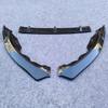 HTTYYX Lesklý černý přední nárazník auta Splitter Lip Diffuser Body Kit Spoiler Guard Pro Ford Mondeo Fusion 2013 2014 2015 2016