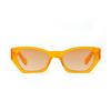 Brille 95154 Kleiner Rahmen Quadratisch Polygon Retro Rahmen Sonnenbrille Damen, Sonnenbrille Herren