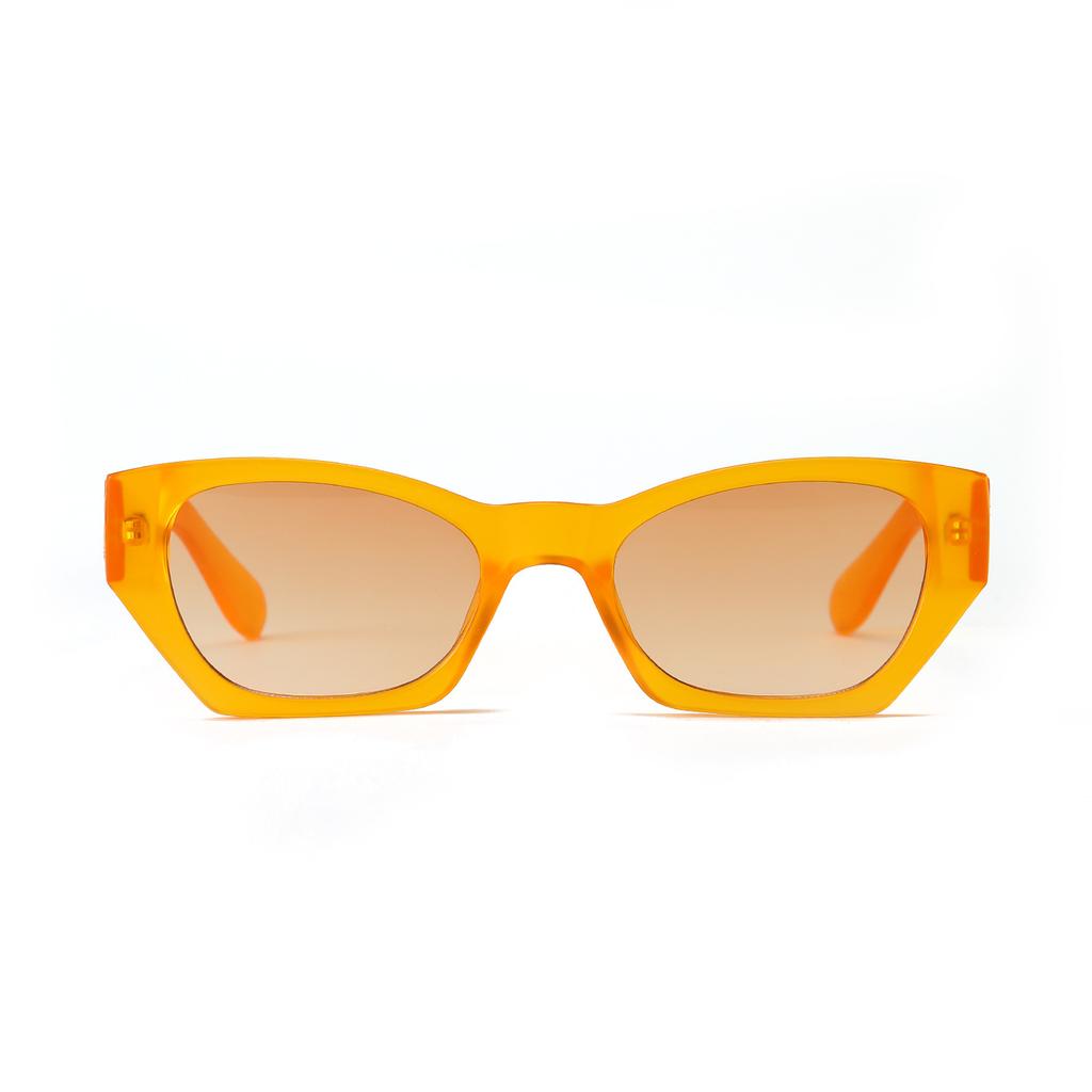 Brille 95154 Kleiner Rahmen Quadratisch Polygon Retro Rahmen Sonnenbrille Damen, Sonnenbrille Herren