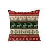 Linen Christmas Pillowcase Home Christmas Sofa Pillowcase Christmas