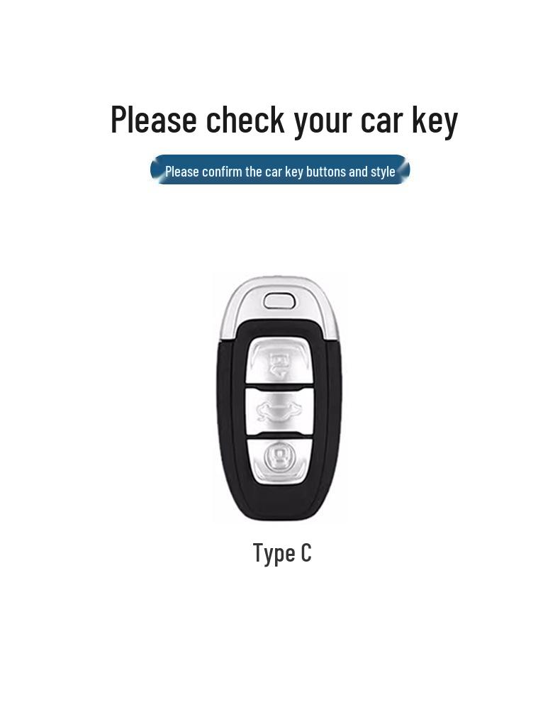 FAW Hongqi H7 Ehs3 Eqm5 Key Case: Premium Metal Shell Car Accessory for Men & Women