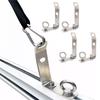 Truck Cross Bar Replacement Roof Rack Load Stops 4Pcs 304 Stainless Steel T Slot For Ladder Firewood Skis Kayaks