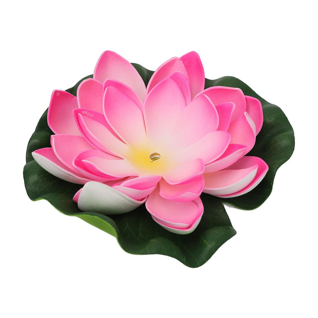 Lotus Flower Solar Water Pump Landscaping Floating Solar Bird Bath Fountain for Fish Pond Garden Patio Aquarium 1.4W