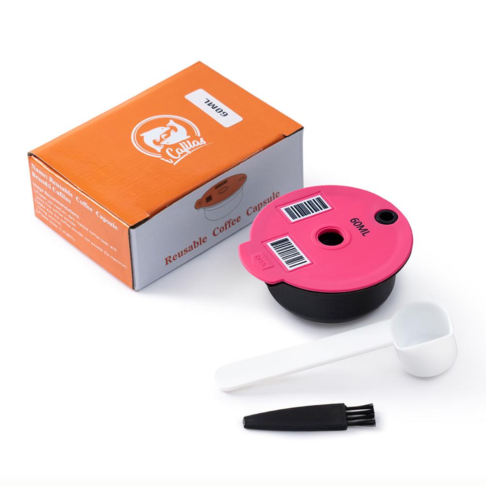 3Pcs Coffee Capsule Filter Coffee Machines Capsules Cup Coffeeware Accessories Plastic Practical Filter Gadgets