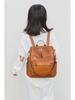 Retro PU Women's Backpack - 2022 European and American Style