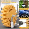 Car Eraser Wheel Adhesive Remover Rubber Wheel, Smooth Power Drill Adapter, Paint Repair Rubber Vinyl Decals Removal Tool