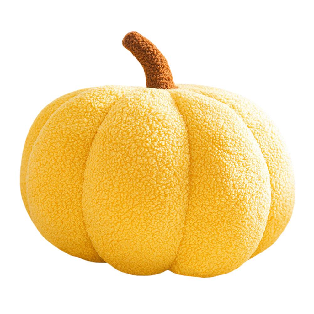 Halloween Simulated Pumpkin Pillow Soft Stuffed Plush Sofa Couch Orange Pumpkin Cushion for Christmas Bedroom Nordic Ins Decor