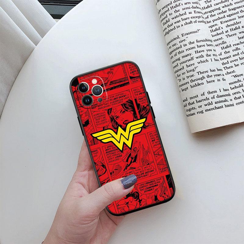 

Чехол-обложка Wonder Woman Новый Высококачественный для iPhone 16 15 14 13 Pro Max Plus Mini iPhone 14 Plus