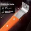 StainlessSteel Prybar Scrapers Remove Residues from Steel, Aluminum, and More Prybar End Offer Leverages