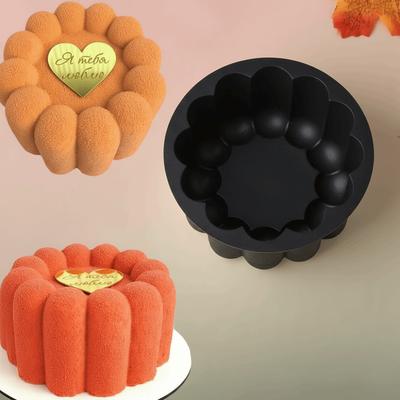 Concave Design Silicone Cake Mold Wavy Lace Baking Supplies Dessert Mold Chocolate Making