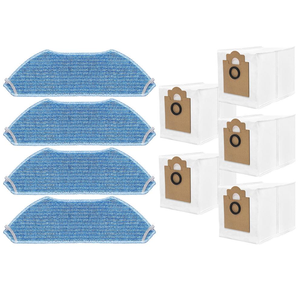 

Для робота-пылесоса Lefant M2 Pro / M2S Pro Аксессуары 9 шт. Набор из тряпок для мытья полов и пылесборников China Mainland