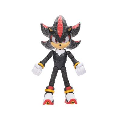 Sonic the Hedgehog 5-Inch Shadow Action Figure     20+ Articulations     Official Collectible Toy for Boys & Girls Age 3+