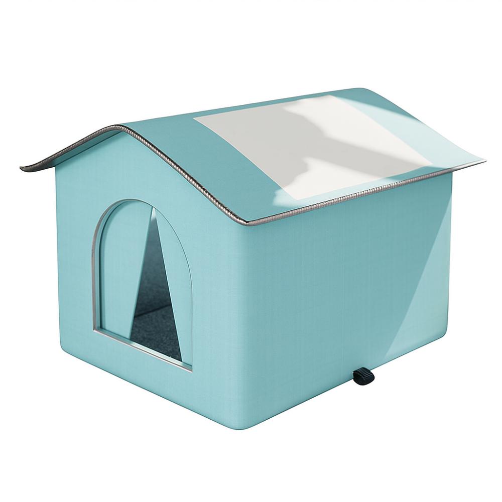 Warm Cooling Dog Cave Waterproof Feral Cat Shelter Universal Pet Condos  Hot Day