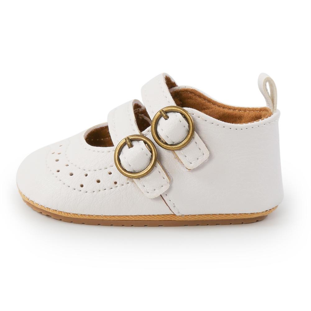 Dětské boty Novorozenecké Kojenecké Chlapecké Dívčí Klasické PU Měkké Protiskluzové Boty pro Batole do Postýlky k Lezení Mokasíny 0-18M