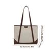 Handbag Women Shoulder Bag Korean Style Ladies Commute Bag Casual PU  Tote Bag  Office Worker