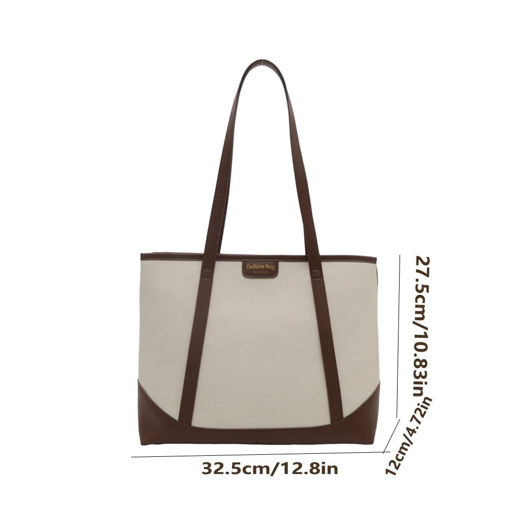 Handbag PU  Tote Bag Korean Style Ladies Commute Bag Elegant Women Shoulder Bag  Office Worker