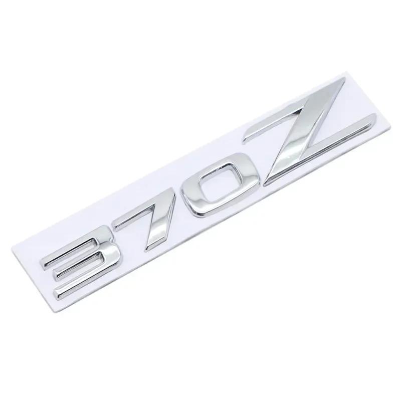 350Z 370Z Letters Rear Trunk Emblem Badge For GTS GTR  Z Z3 Z34 Teana Car Modification Stickers Decals 3D Metal