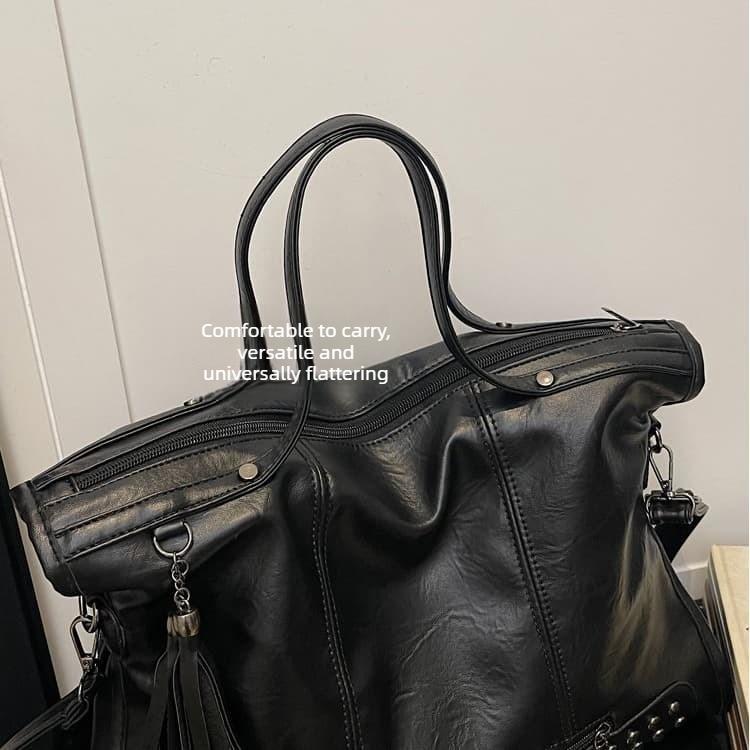 Women's large capacity tote shoulder crossbody bag