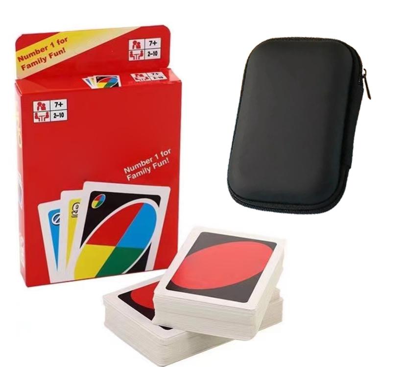 UNO Board Game Card Party For The Whole Family Deck Box Wit Social Group Game Kids Poker Social Deck Board Game