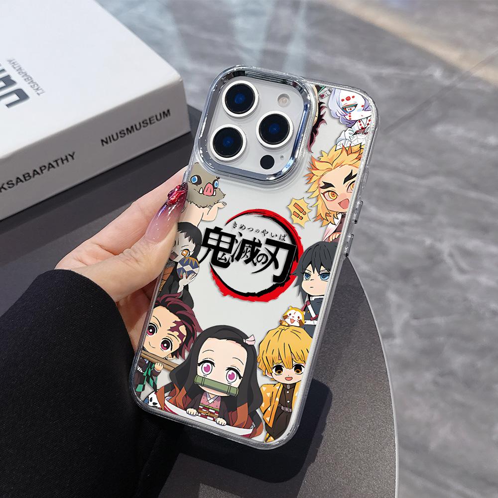 

Kamado Nezuko Demons Slayers Phone Case For iPhone 17 16e 16 15 14 13 12 11 Pro Max XR XSMAX 8 7 Air Plus Transparent Soft Cover iPhone 14