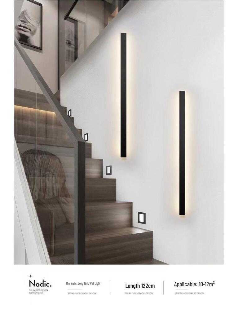 Nordic Deer Head Wall Lamp: Modern Minimalist Light for Bedroom, Corridor, Stair, or Living Room