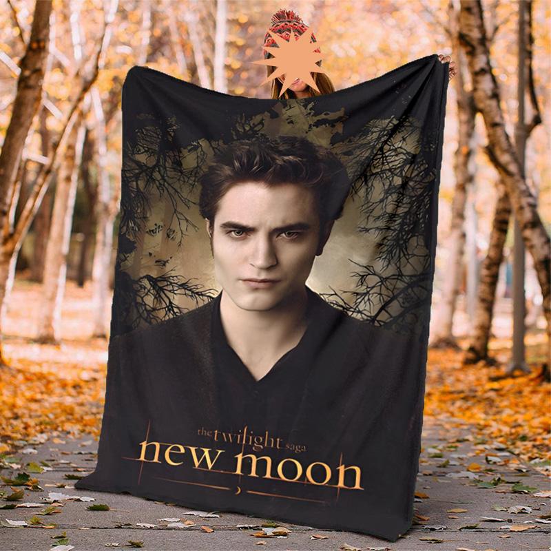 Edward Cullen Flannel Blanket Soft Warm All-Season Throw, Design for Camping, Car Travel, Hiking Sofa, Bed, Office Perfect Gift for Parties