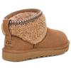 UGG Classic Ultra Mini Maxi Curly Boot Chestnut Women's Sneakers 1158263-CHE