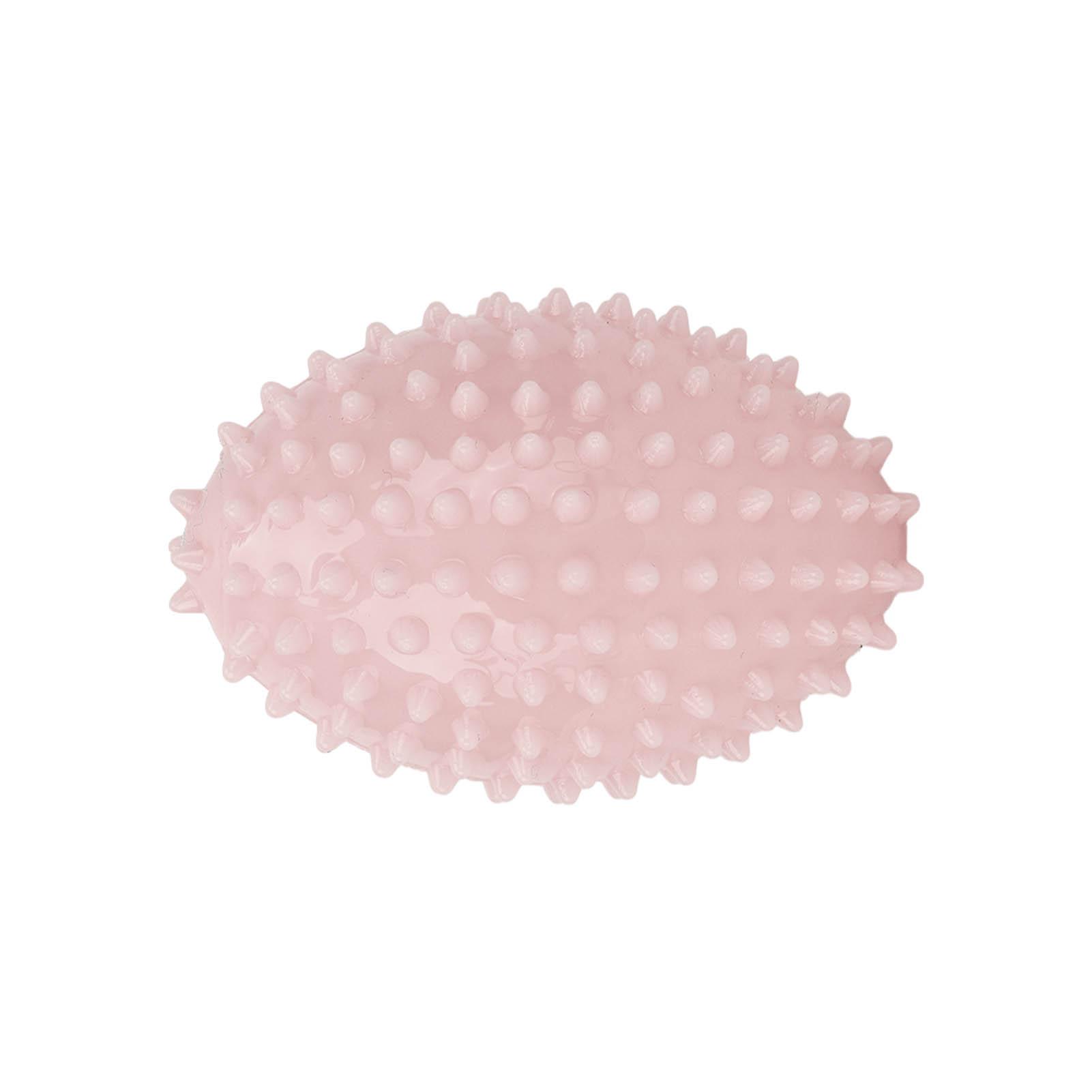 

Мяч для упражнений с захватом руки, массаж акупунктурных точек ладони, сжимающий мяч для реабилитации рук розовый