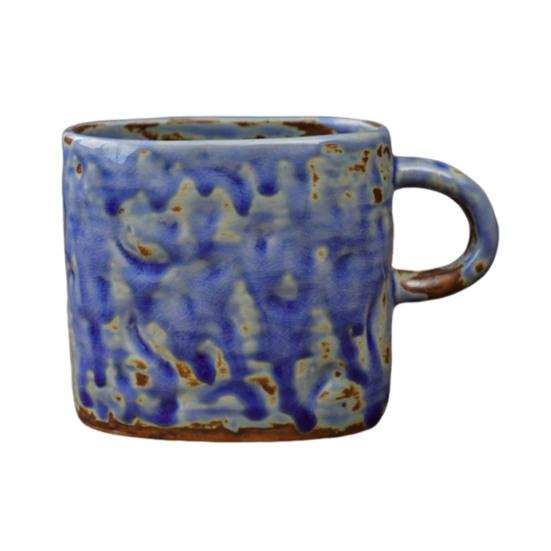 350ml Ceramic Mug Tea Coffee Cup Spiral Hemp Rope Vintage Office Mug Water Cup