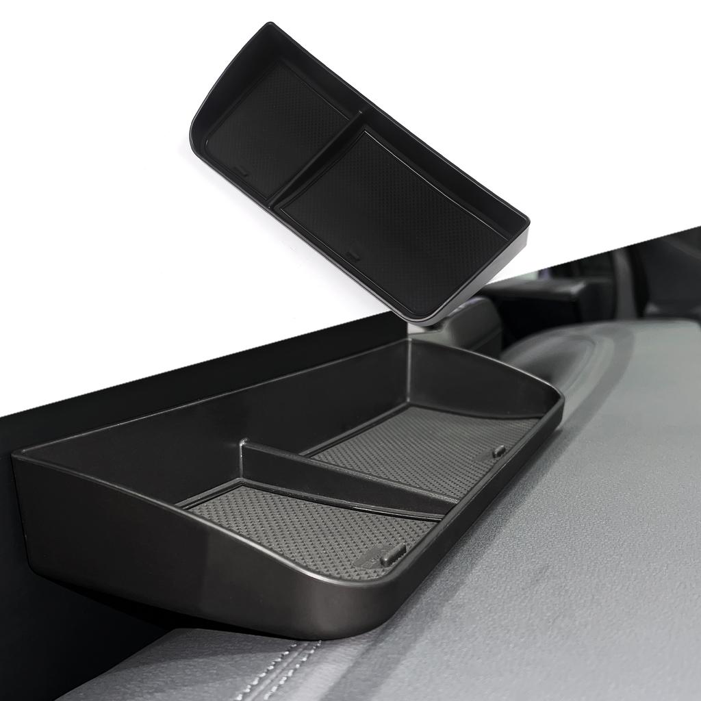 For VW ID.4 ID4 Car Dashboard Tray Accessories Center Console Display Storage Box Hidden Tray Behind Screen Organizer