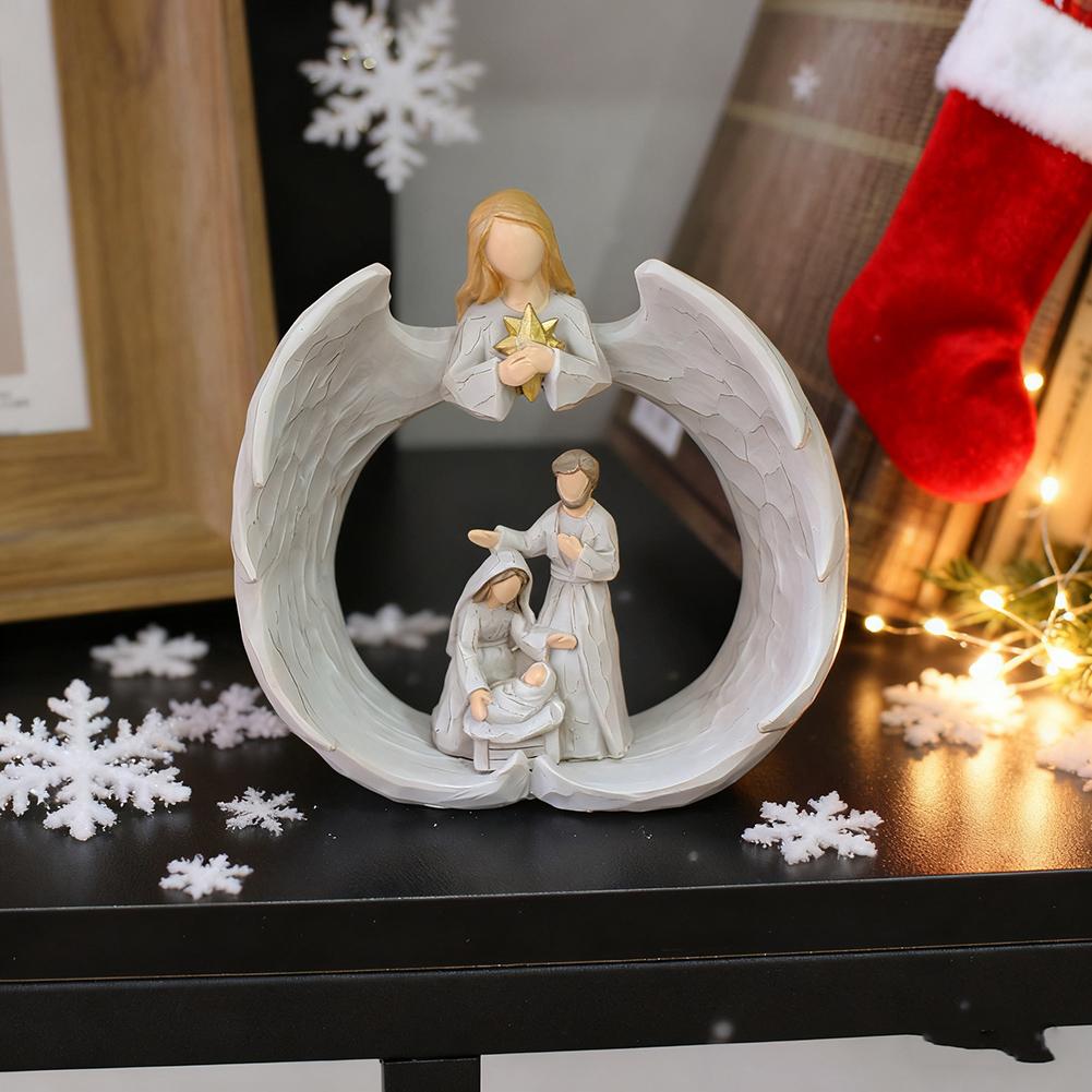 

Декоративная фигурка ангела для полок Идеальный праздничный выбор Акценты для прикроватной тумбочки в спальне CHINA