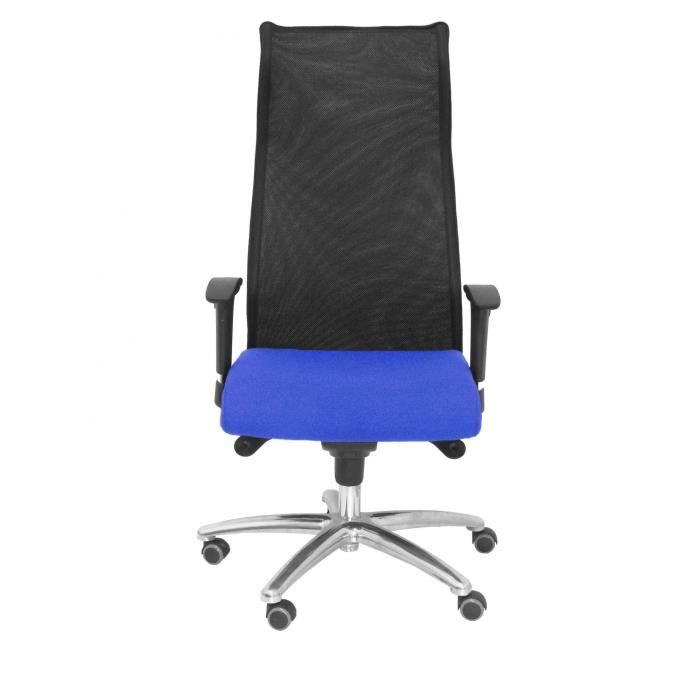 Fauteuil de direction ergonomique Sahúco XL - PIQUERAS Y CRESPO - jusqu'à 160kg - tissu BALI bleu